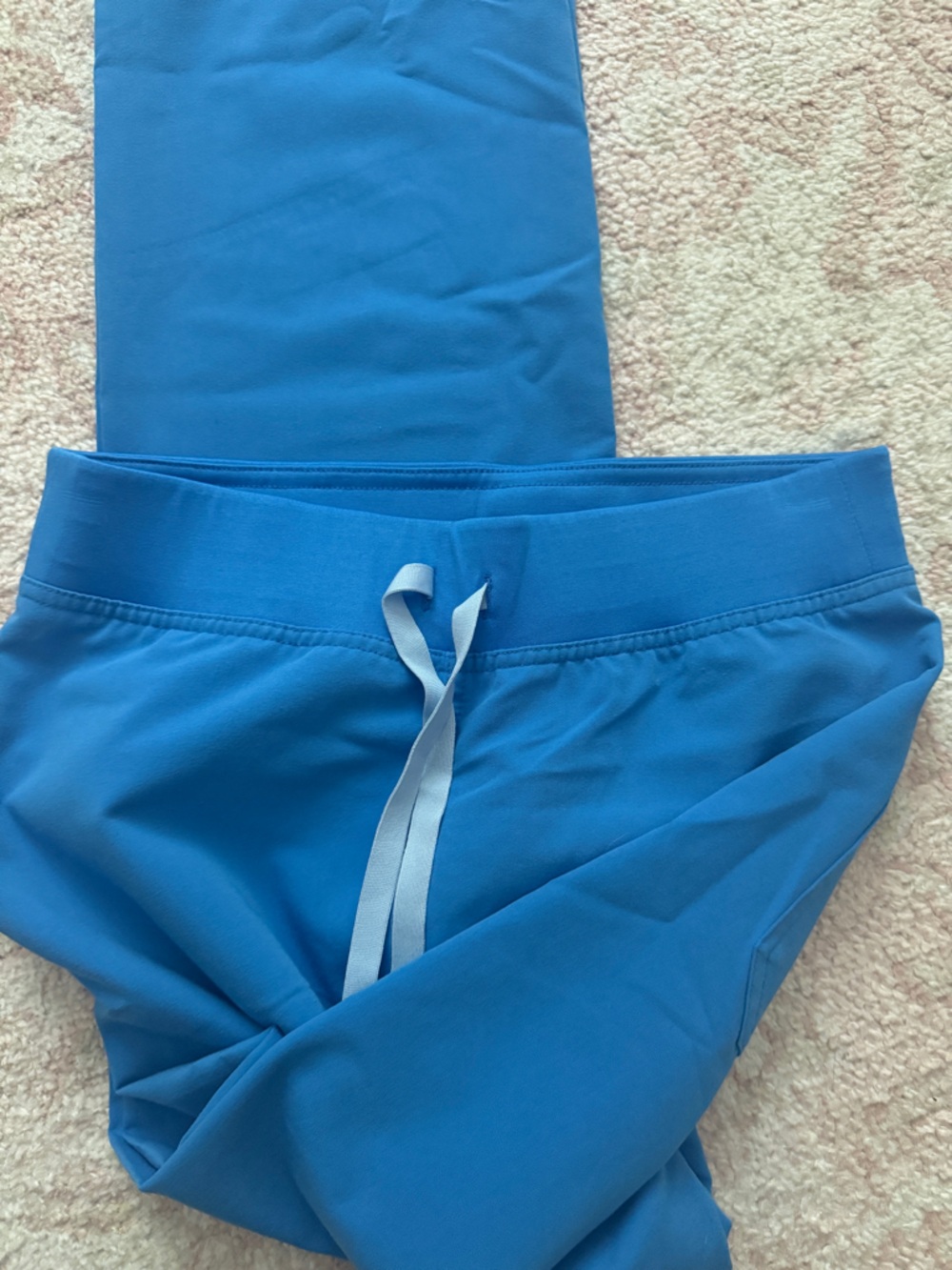 Figs blue scrub pants - wide leg